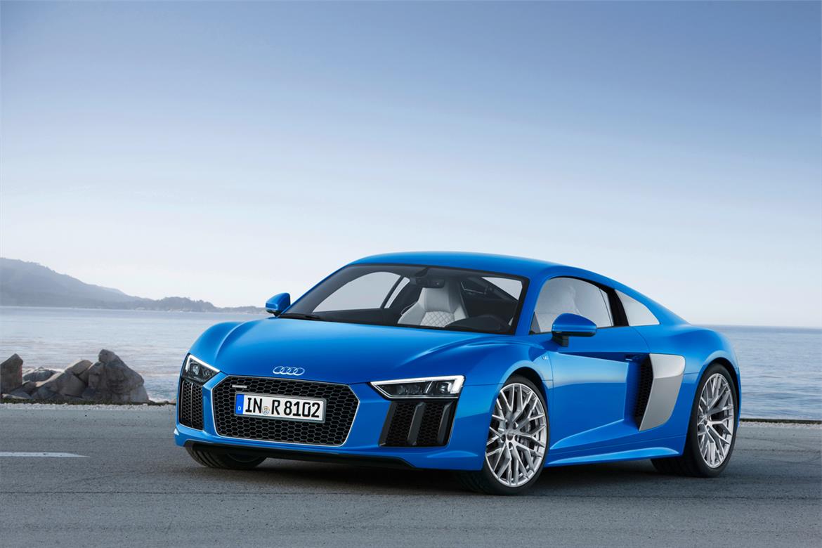 Audi Plays It Safe With Redesign Of 610 Horsepower R8 V10 Plus Sports Car