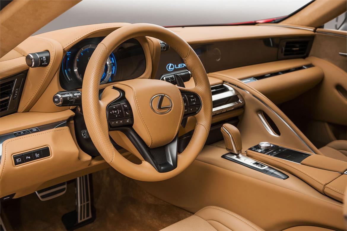 Lexus LC 500 Luxury Coupe Goes Full Predator With 467HP V8, 10-Speed Automatic Transmission