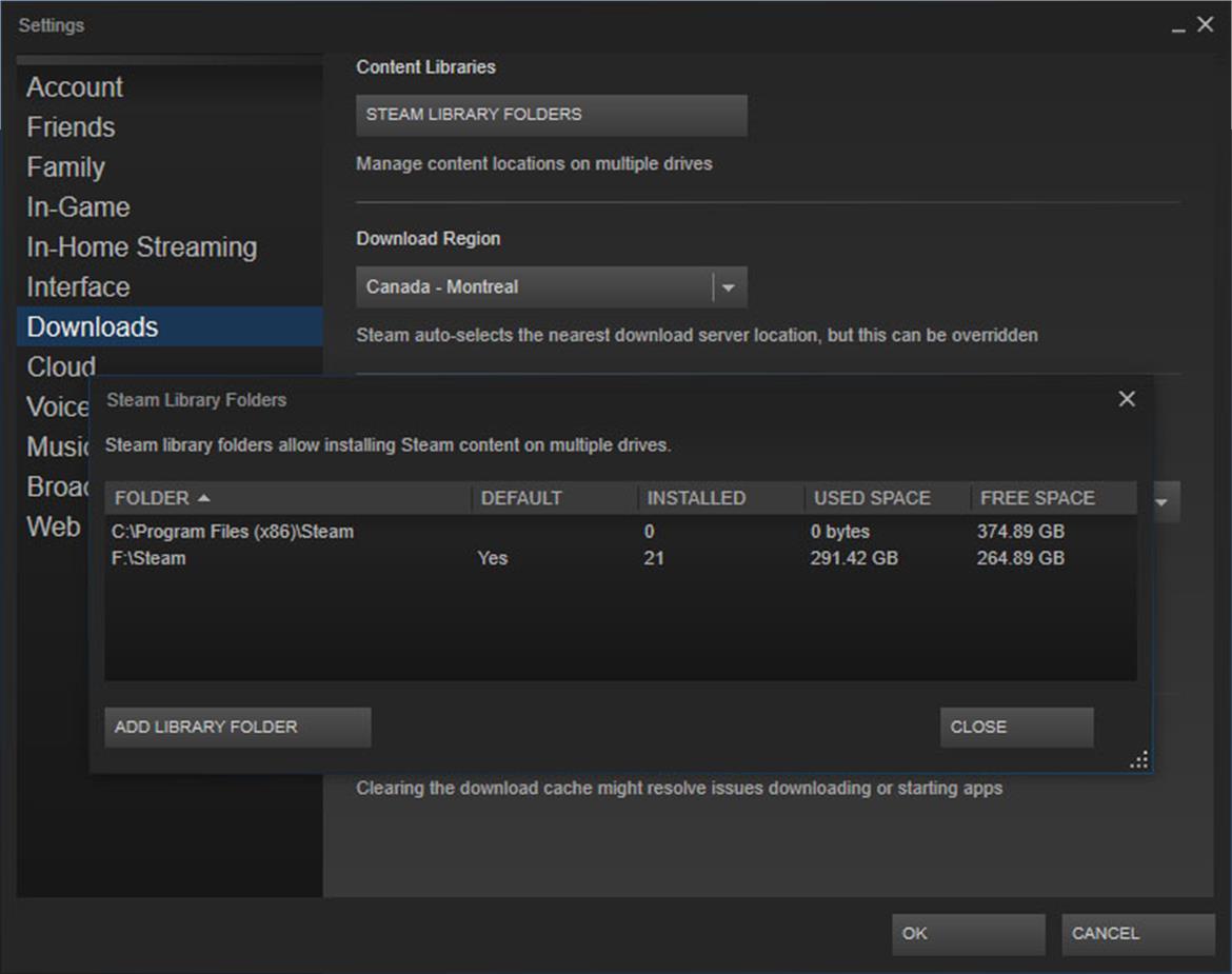 Valve Releases Steam Client Update That Lets You Move Game Install Folders Wherever You Like
