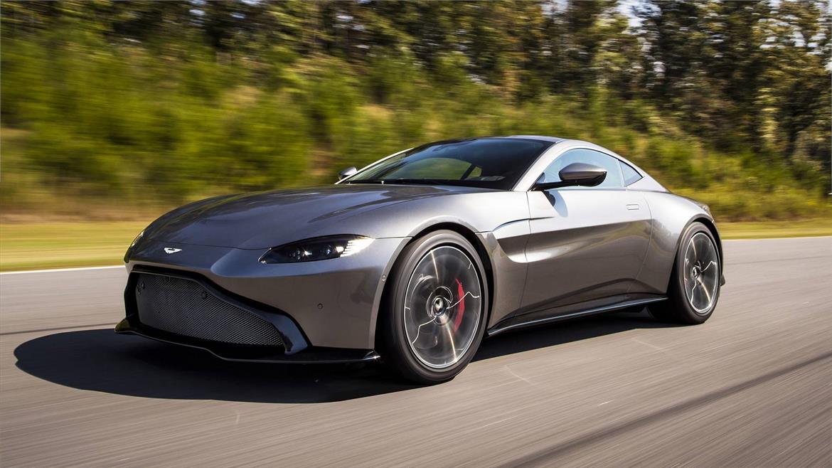 Aston Martin's 2018 Vantage Is A Sultry 503HP Sports Car With 007's License To Kill