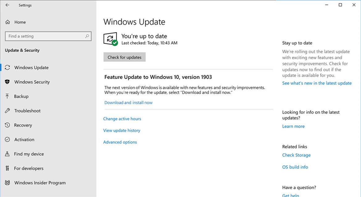 Microsoft Announces Windows 10 May 2019 Update And Gives Users Control Over Updates