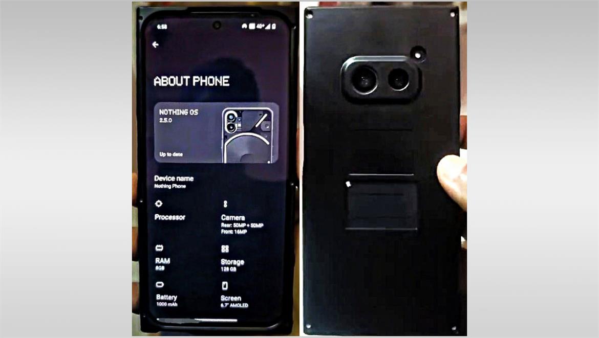 Nothing Phone 2a Specs And Photos Leak Months Ahead Of MWC 2024 Unveil