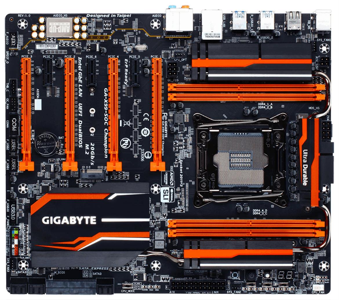 Gigabyte X99-SOC Champion & X99 Gaming 5P Haswell E Motherboards Reviewed