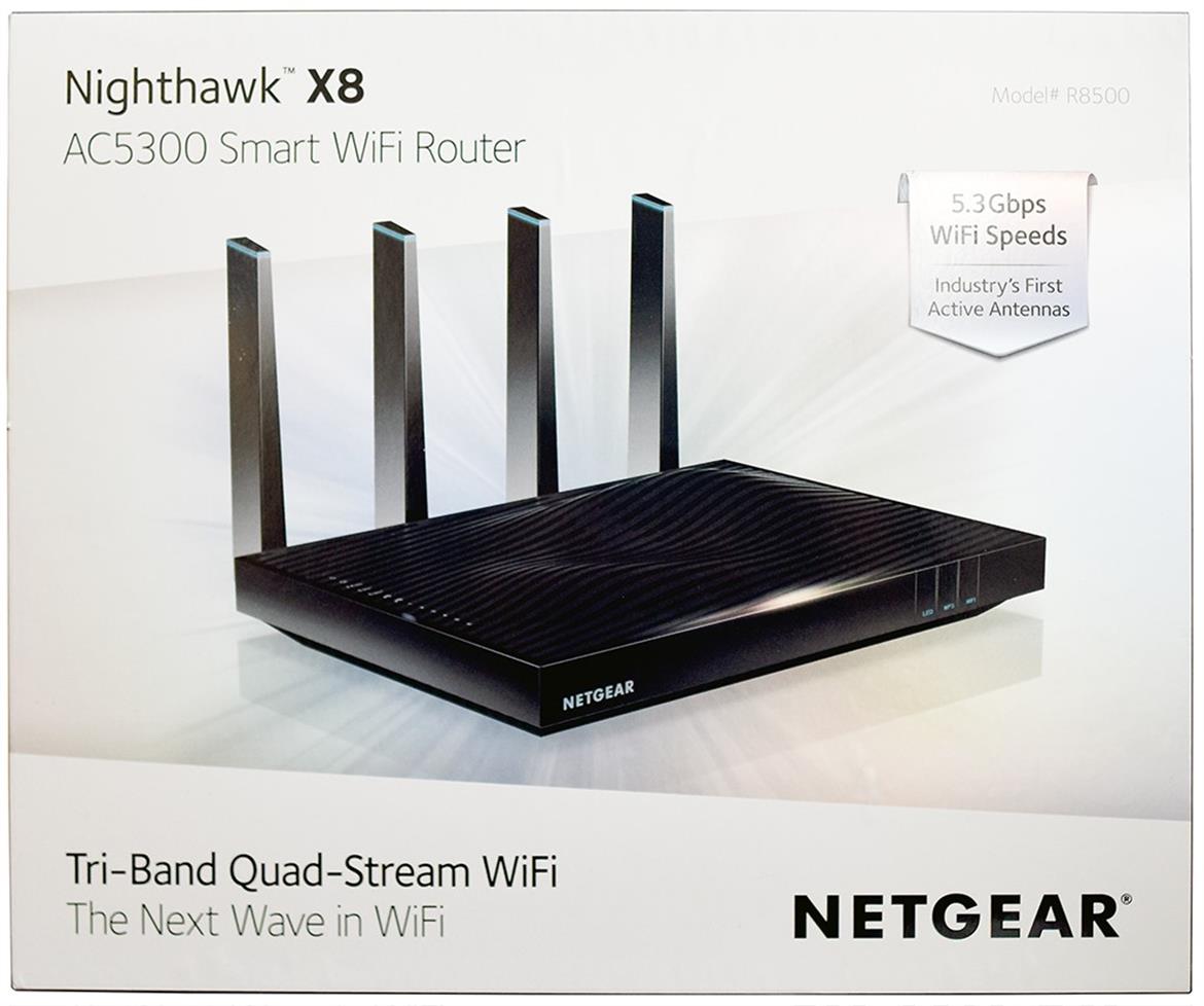 Netgear Nighthawk X8 R8500 AC5300 WiFi Router Review: Amplified AC