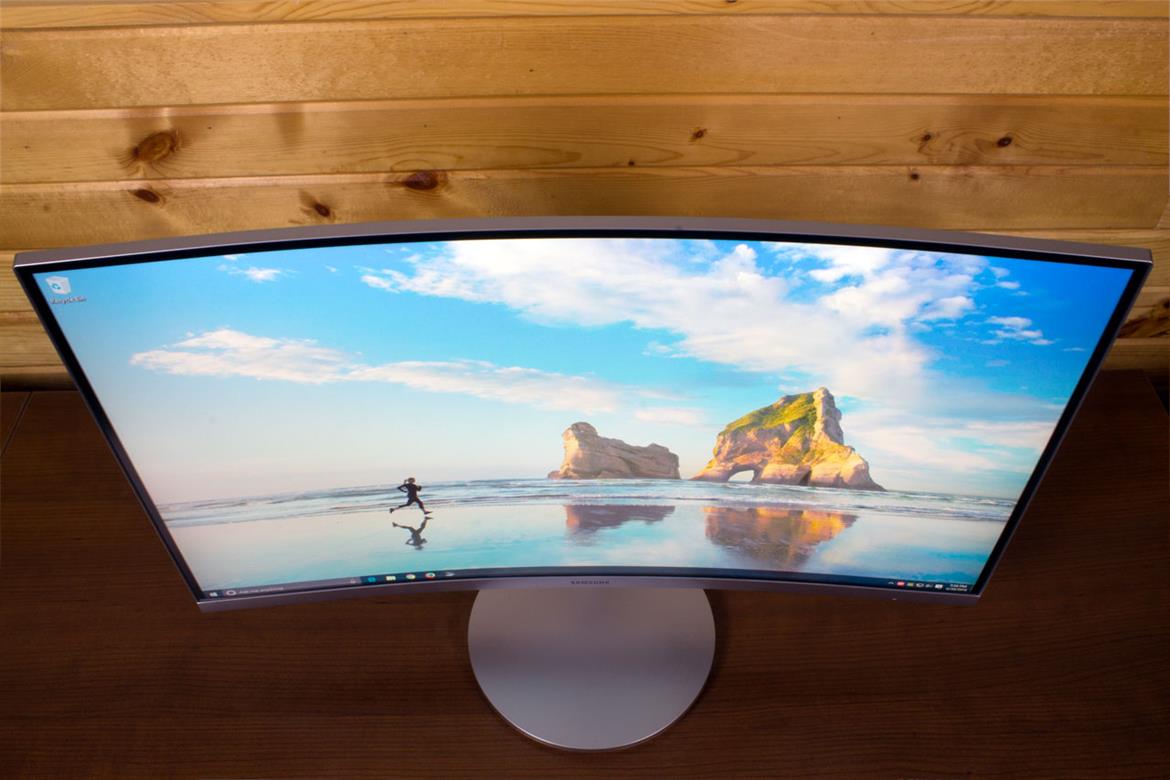Samsung CF591 Curved Monitor Review