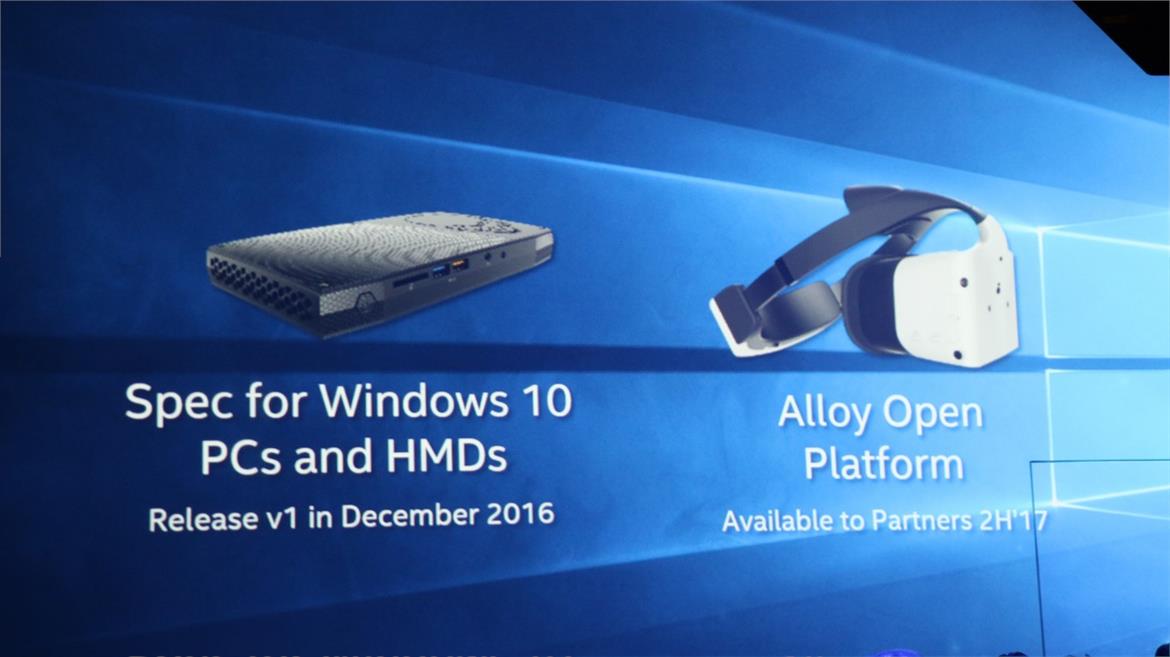 Intel Unveils Project Alloy Merged Reality Headset And Partnership With Microsoft For Windows Holographic Shell