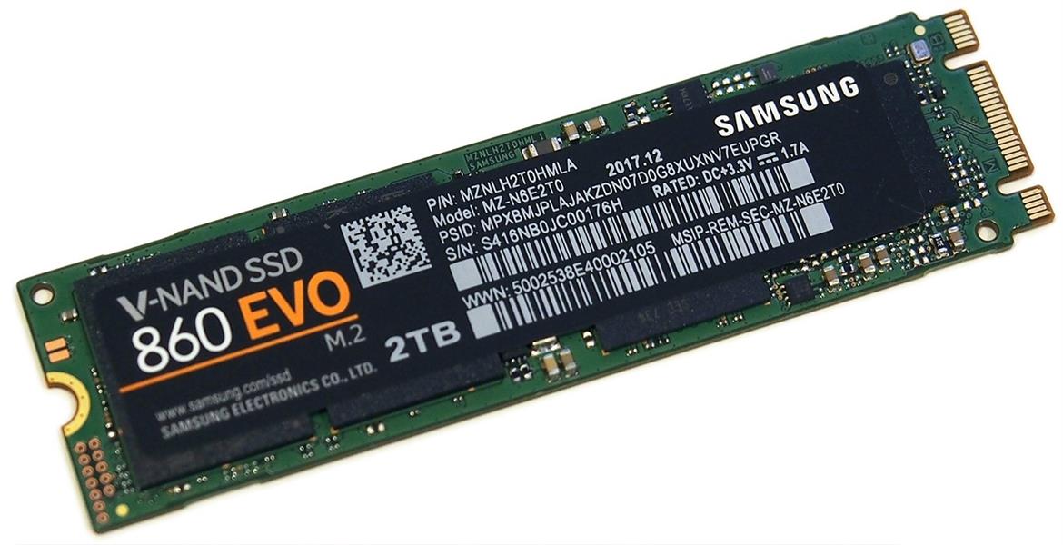 Samsung SSD 860 EVO M.2 SATA Review: Fast, Affordable Solid State Storage