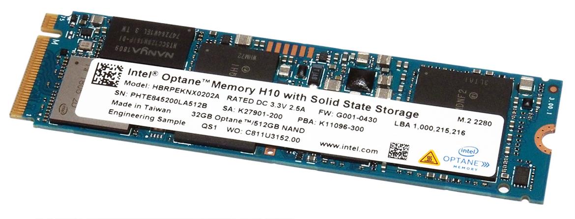 Intel Optane Memory H10 Review: Hybrid SSD Storage Acceleration
