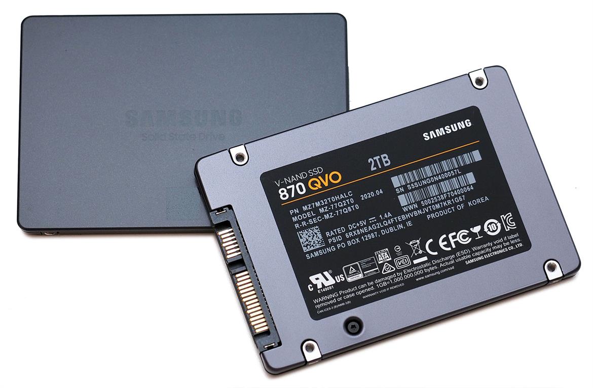 Samsung SSD 870 QVO Review: Terabytes Of Solid State Storage