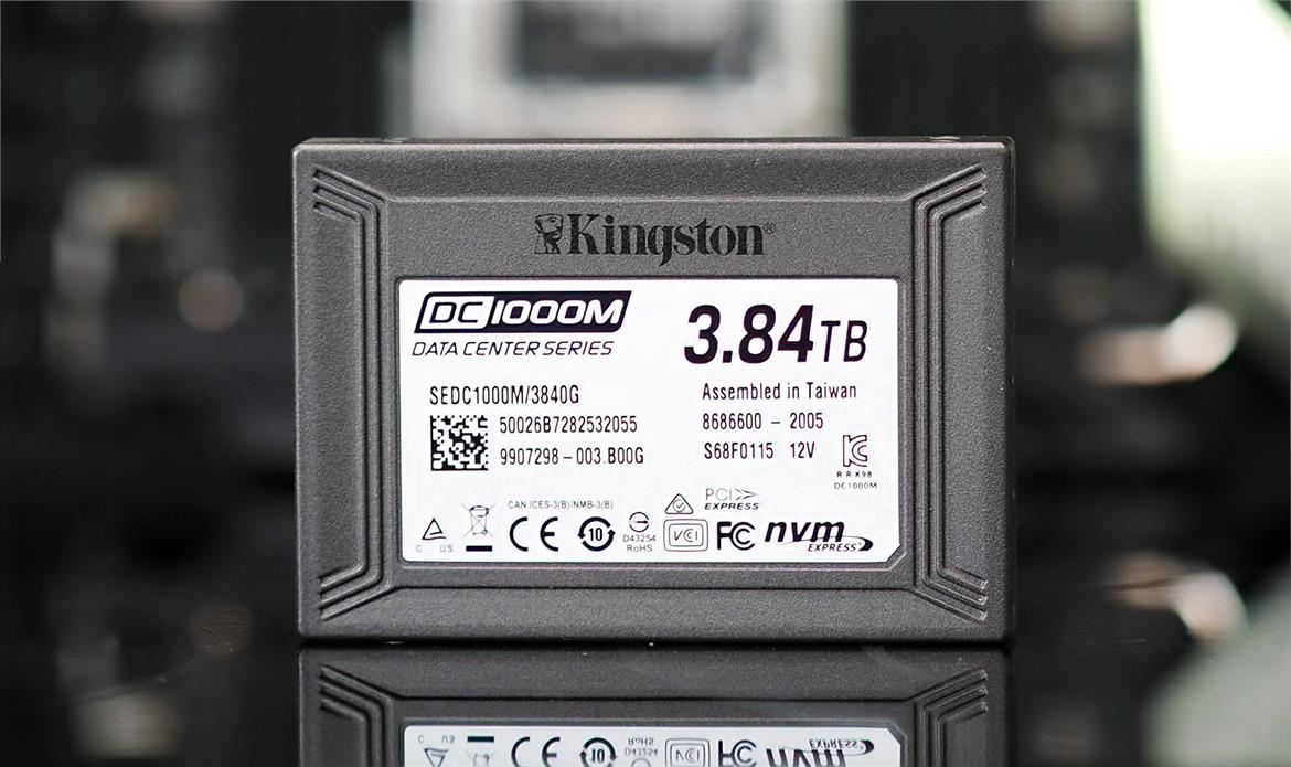 Kingston DC1000M SSD Review: Big, Fast NVMe Storage