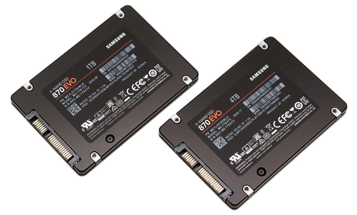 Samsung SSD 870 EVO Review: The Fastest SATA SSDs Yet