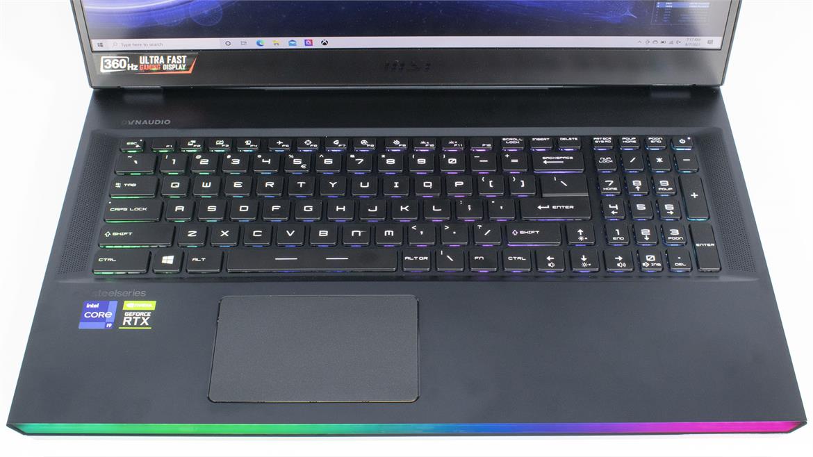 MSI GE76 Raider Laptop Review: Tiger Lake With RTX Gladiator