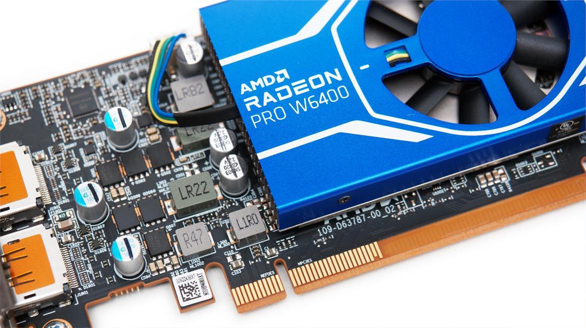 AMD Radeon Pro W6400 Review: Low Power RDNA 2 For Budget Workstations