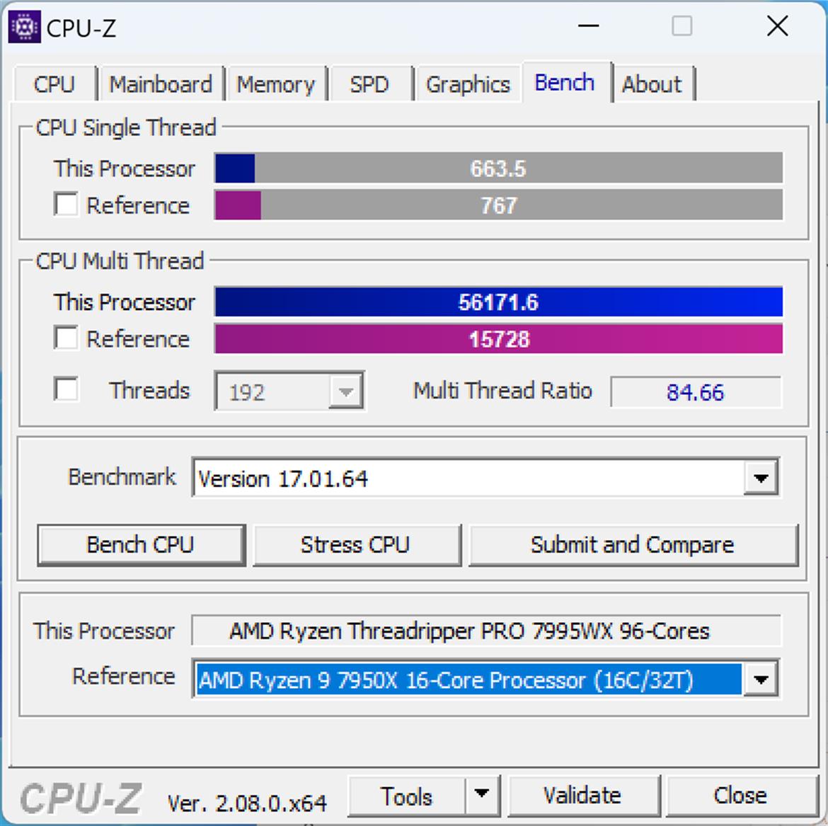 AMD Threadripper Pro 7000 Debut: 96-Core Zen 4 CPU Benchmarked