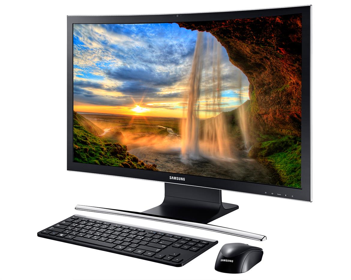 Samsung Likes 'Em Curvy, Announcing 27-inch ATIV One 7 Curved All-in-One