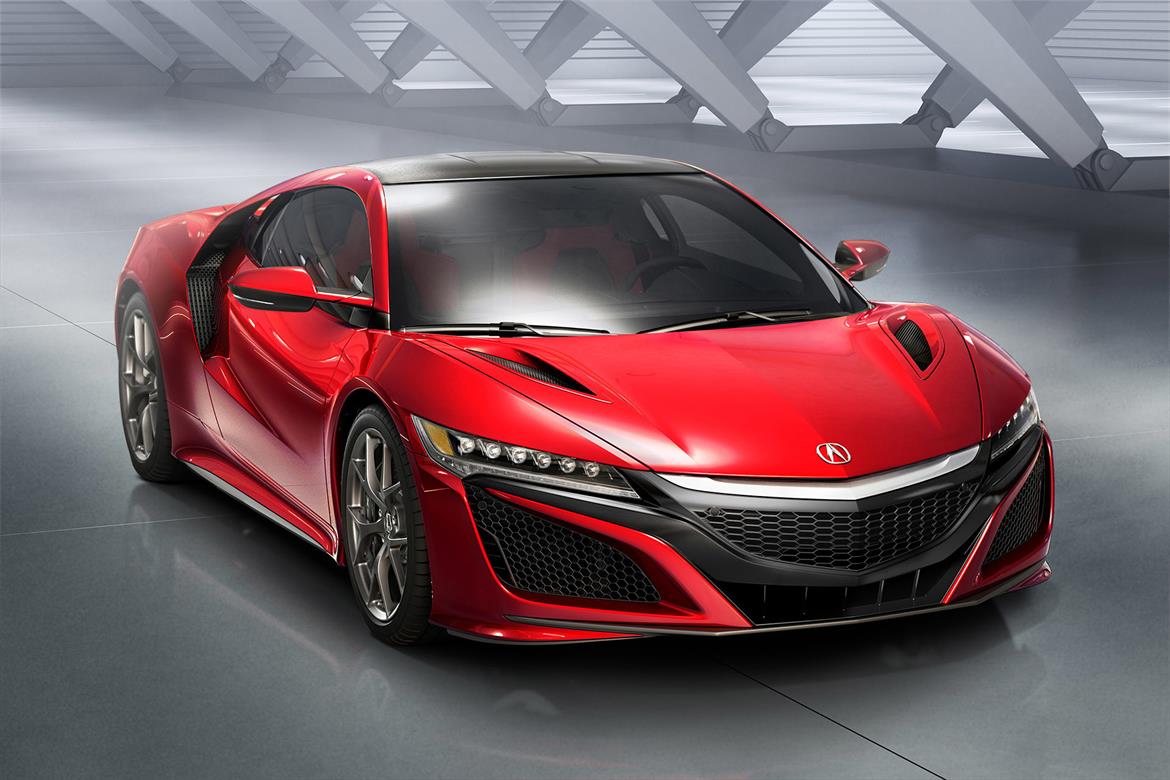 Acura Employs Hybrid Wizardry To Deliver Beautiful, 550HP NSX Supercar