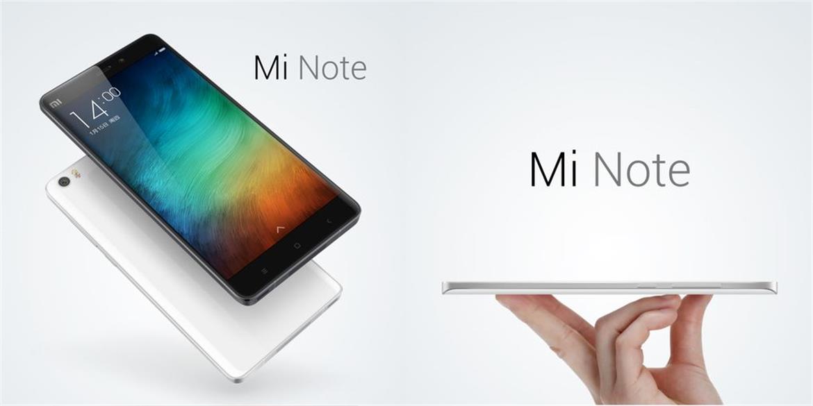 Xiaomi Mocks iPhone 6 Plus With 5.5-Inch QHD, Snapdragon 810-Powered Mi Note