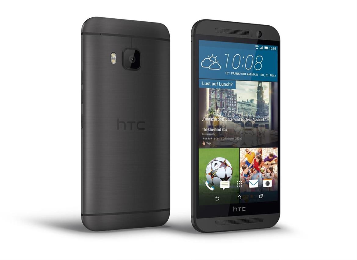 HTC One M9's Design, Colors Revealed In New Press Renders