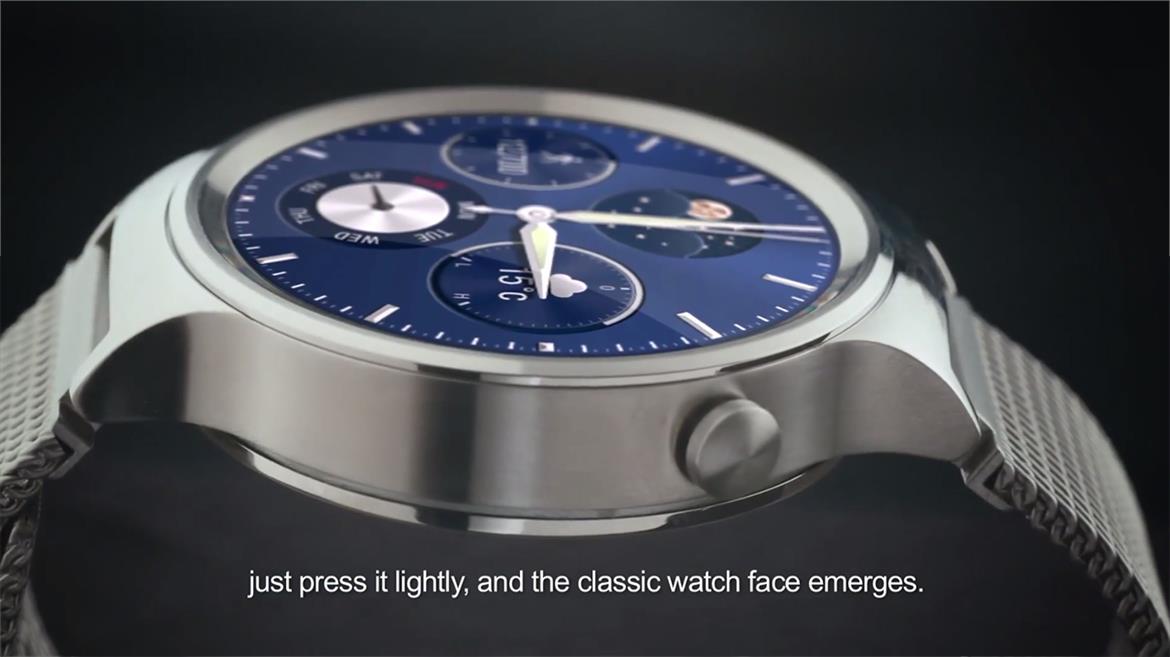 Move Over Moto 360! Huawei’s Gorgeous Android Wear Smartwatch Now Has The Floor