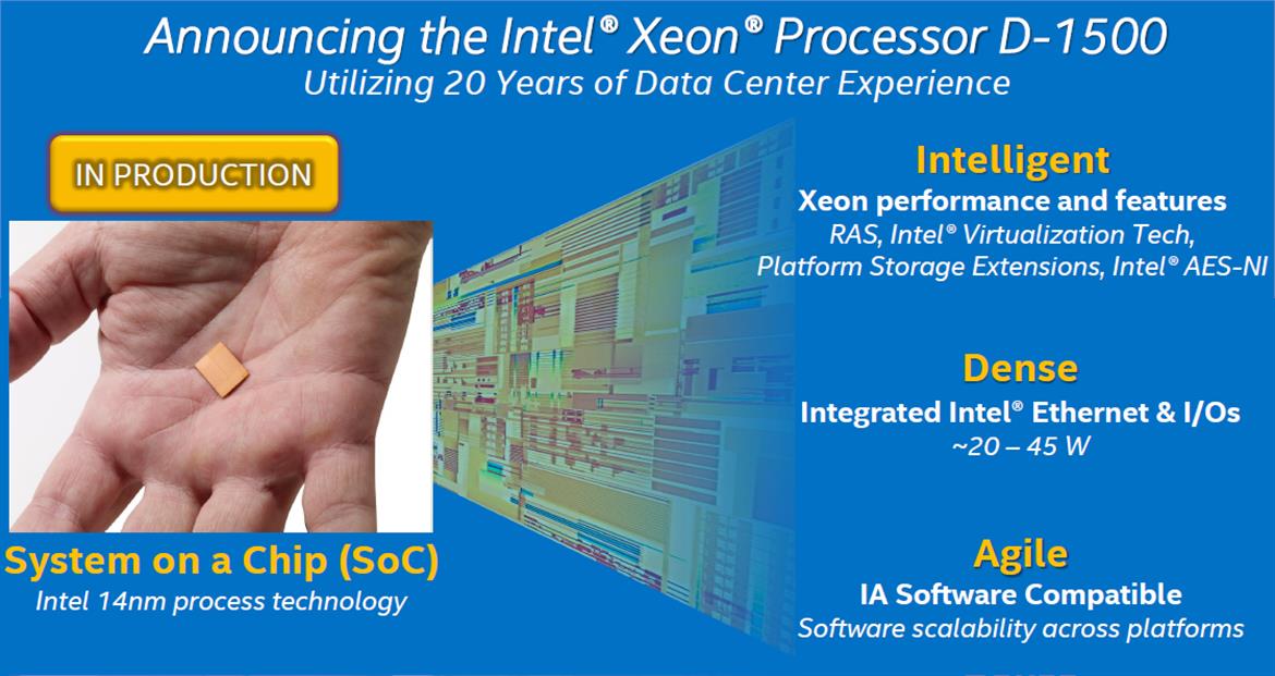 Intel Xeon D SoC To Wrestle ARM In Microserver And Cloud Services Markets