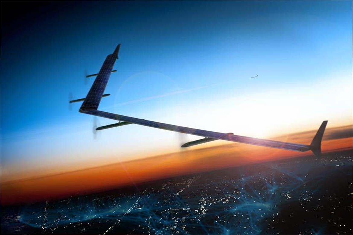 Facebook's Internet-Beaming Aquila Drone Has Wingspan Of A Boeing 737, Will Take Flight This Summer 