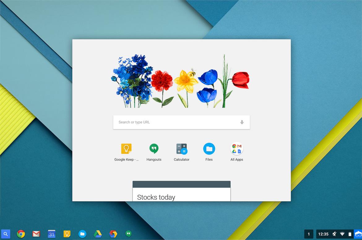 Chrome OS Receives Extreme Makeover With Material Design And Google Now Support