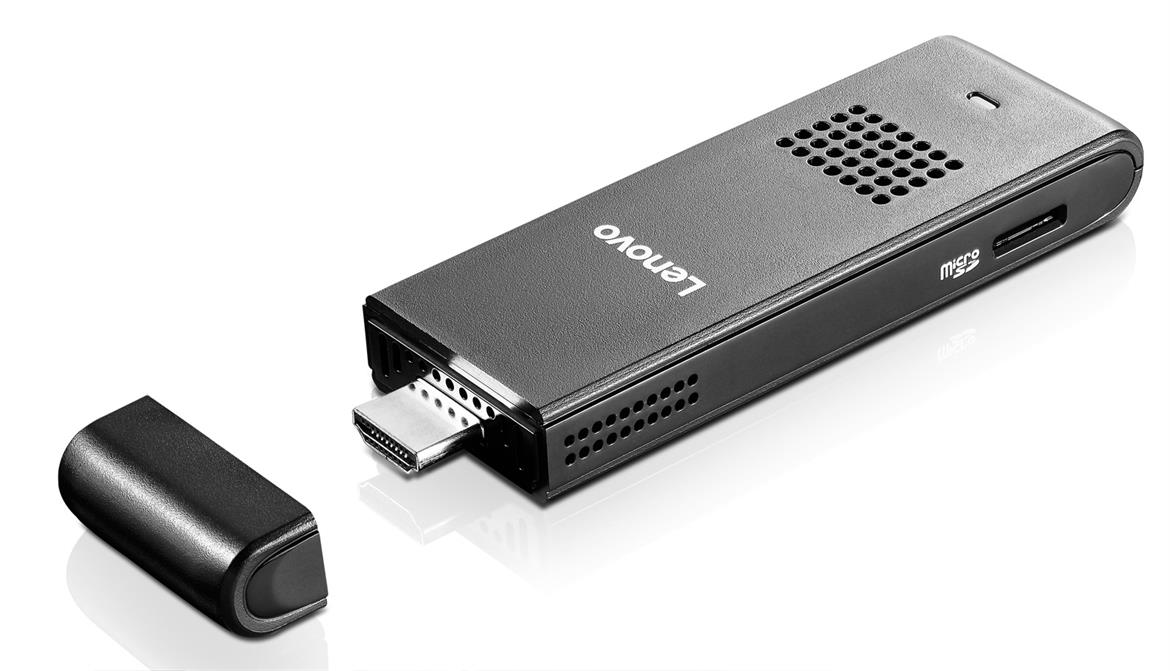 Lenovo Ideacentre Stick 300 Brings Intel Atom-Powered Windows 8 And Soon Windows 10 To Any Display With HDMI