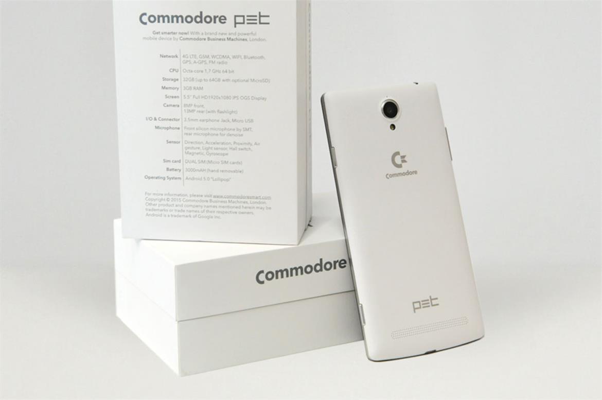 Commodore Resurfaces With PET Android Smartphone Featuring Built-In C64 And Amiga Emulators