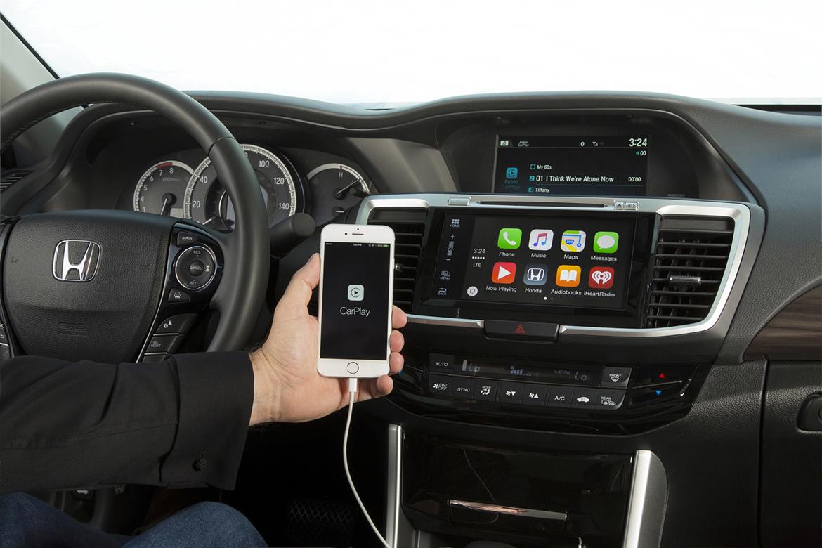 Facelifted 2016 Honda Accord Gains Android Auto And Apple CarPlay Support