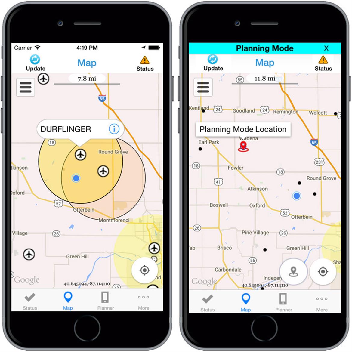 FAA B4UFLY App Gives Drone Operators Heads Up On No-Fly Zones (And Wildfires)