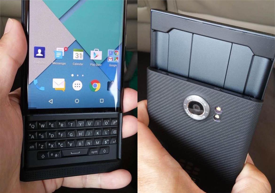 Android-Powered BlackBerry Venice QWERTY Slider Poses For Its Closeup