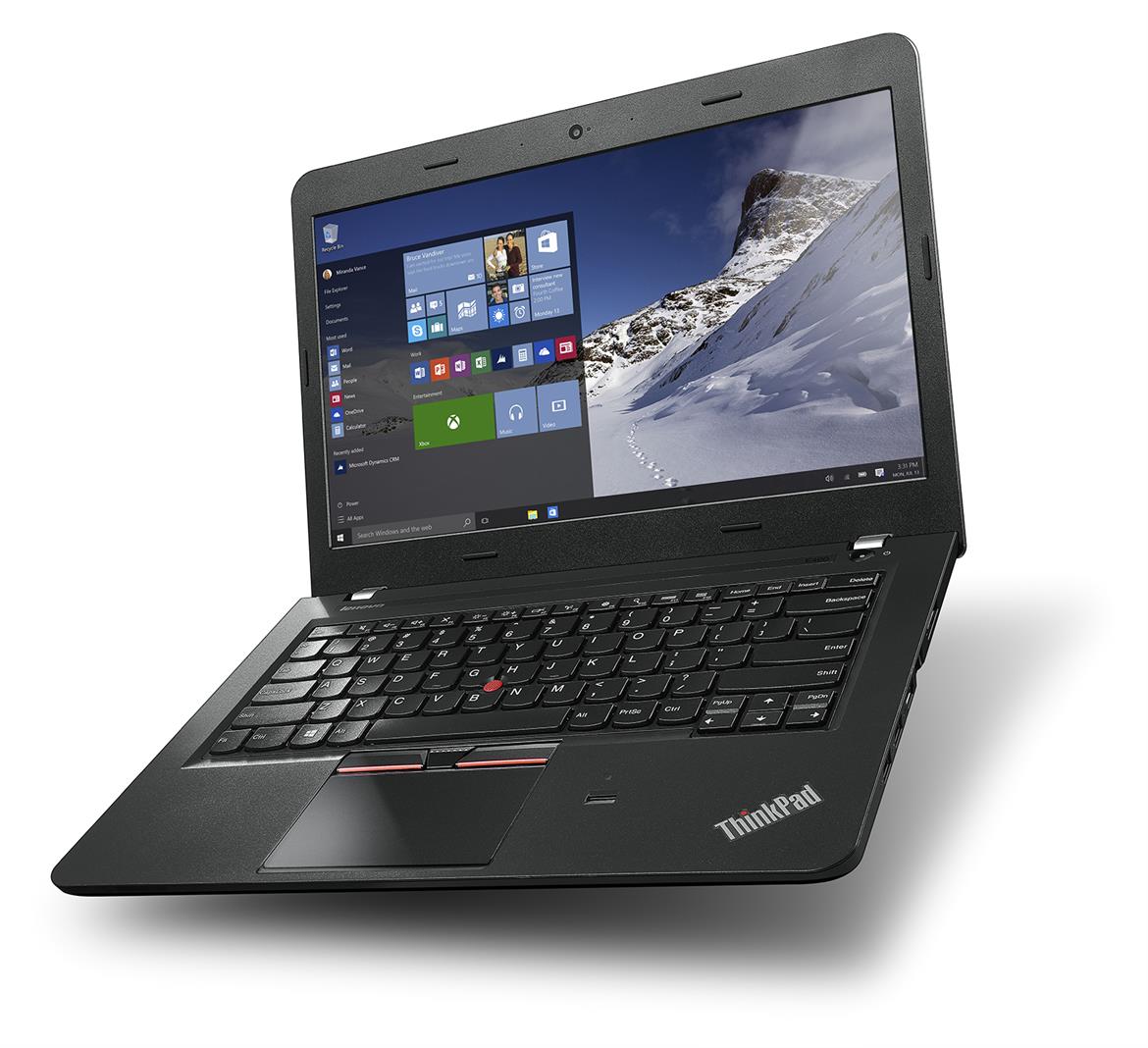 Lenovo Embraces Windows 10 And Intel Skylake With Refreshed ThinkPad E-Series Notebooks
