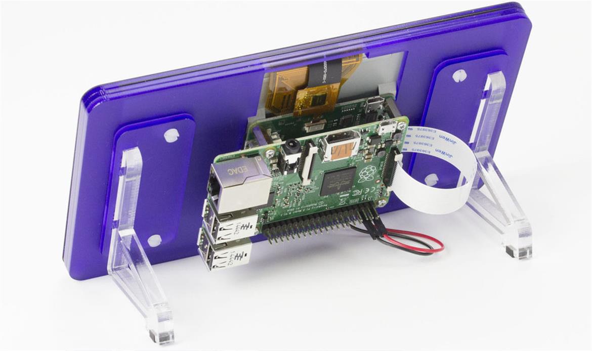 Official 7-Inch 480p Touchscreen Display Accessory Arrives For Raspberry Pi