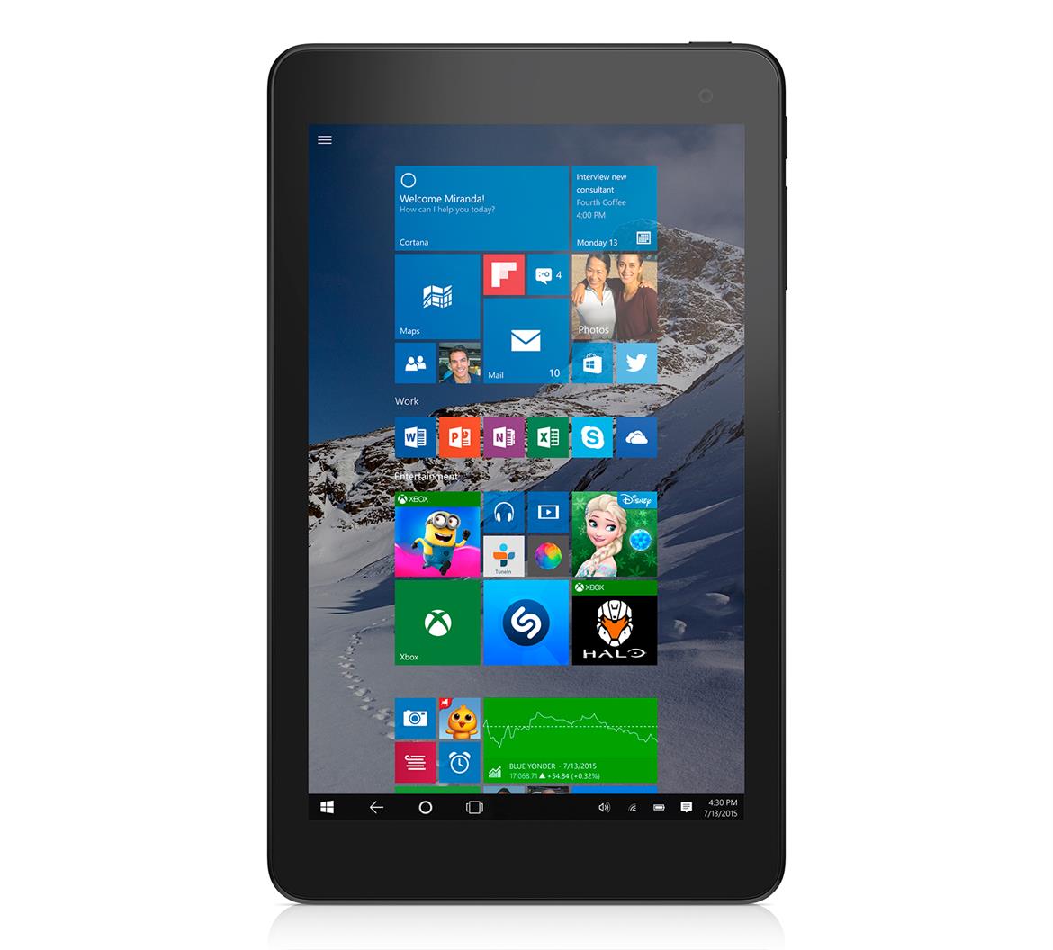 Dell Venue 8 Pro 5000, Venue 10 Pro 5000 Tablets Enlist Intel Atom x5 Power And Windows 10