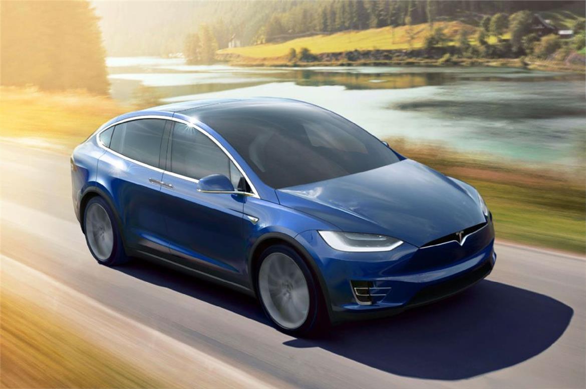 Tesla Model X Crossover EV Accelerates Like A Ferrari, Protects Passengers From Biochemical Attacks
