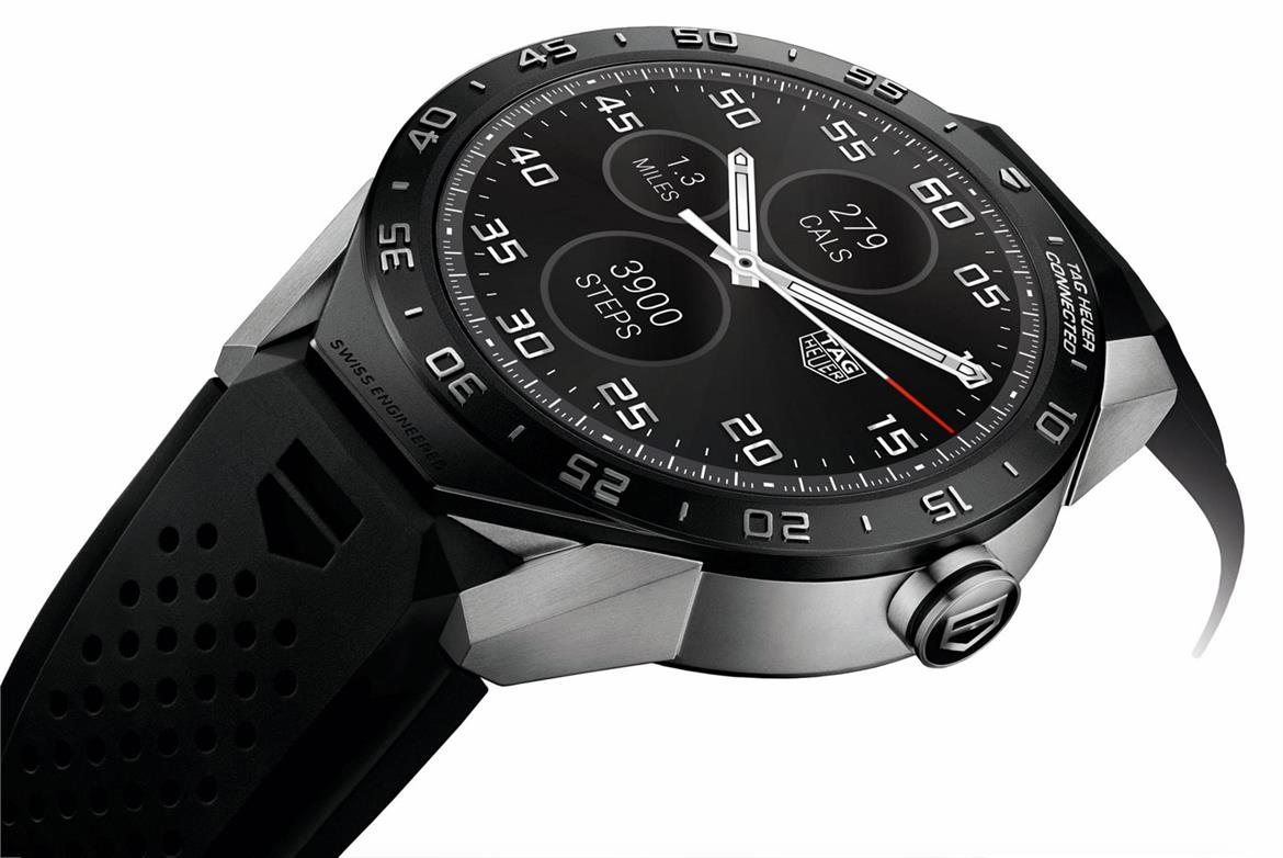 TAG Heuer Announces $1,500, 46mm ‘Connected’ Android Wear Smartwatch With Intel Atom Power