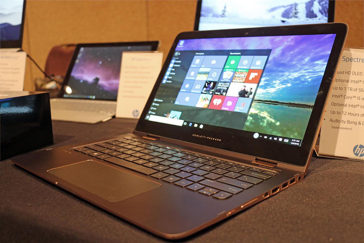 13-inch HP Spectre x360 Gains OLED Display Option While 15.6-inch Variant Adds 4K Goodness