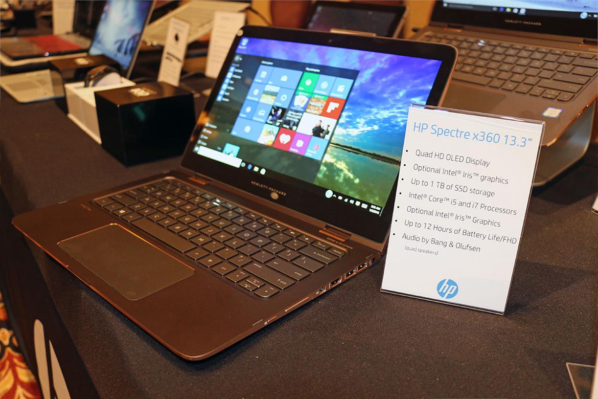 13-inch HP Spectre x360 Gains OLED Display Option While 15.6-inch Variant Adds 4K Goodness