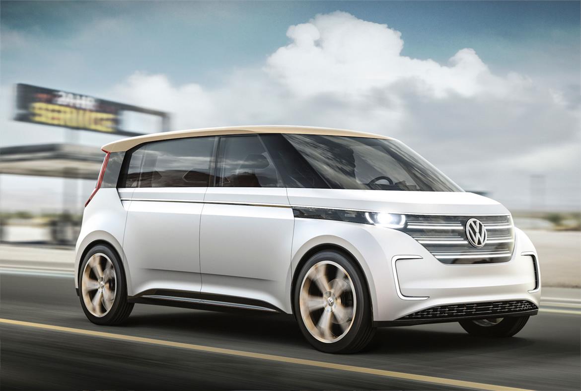 Volkswagen Launches BUDD-e All-Electric Van Concept As US Sues Over Diesel Cheating Scandal