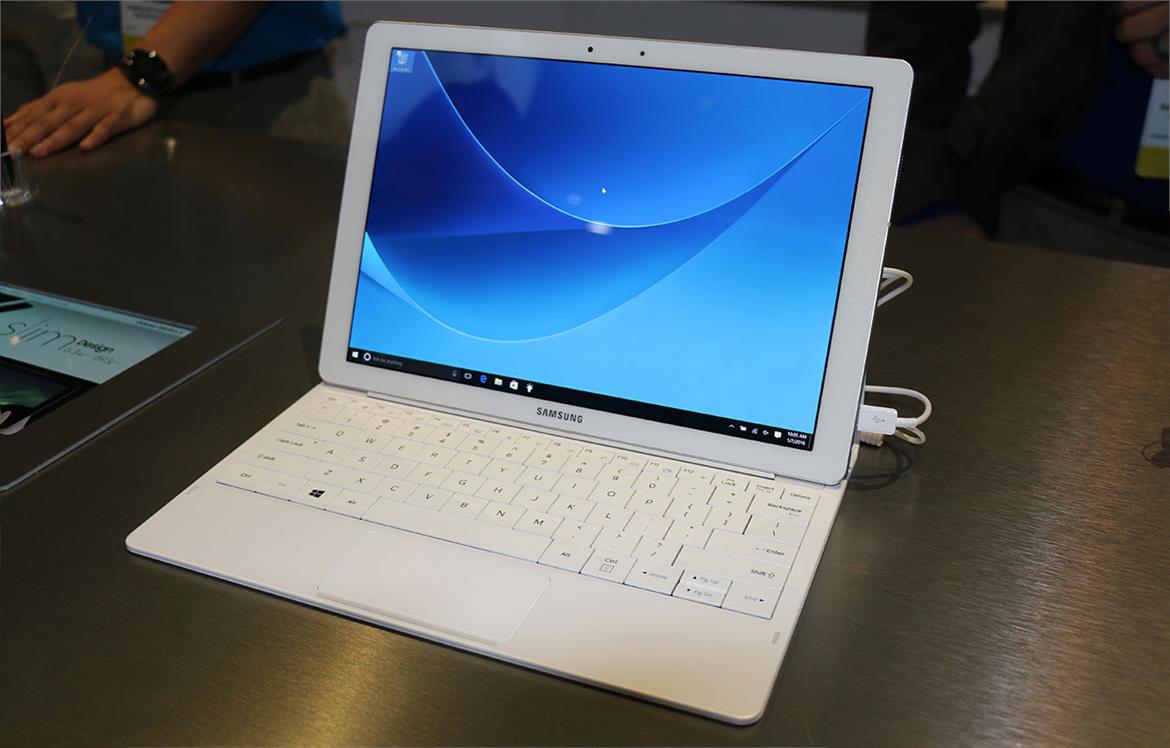 Hands-on Samsung Galaxy TabPro S, Super-Thin Windows 10 Hybrid Tablet With Super AMOLED Display