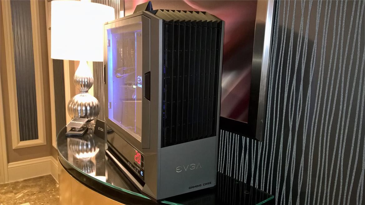 EVGA Shows Off New Gaming Case, VR-Ready Custom GeForce, And Future Audio Products At CES