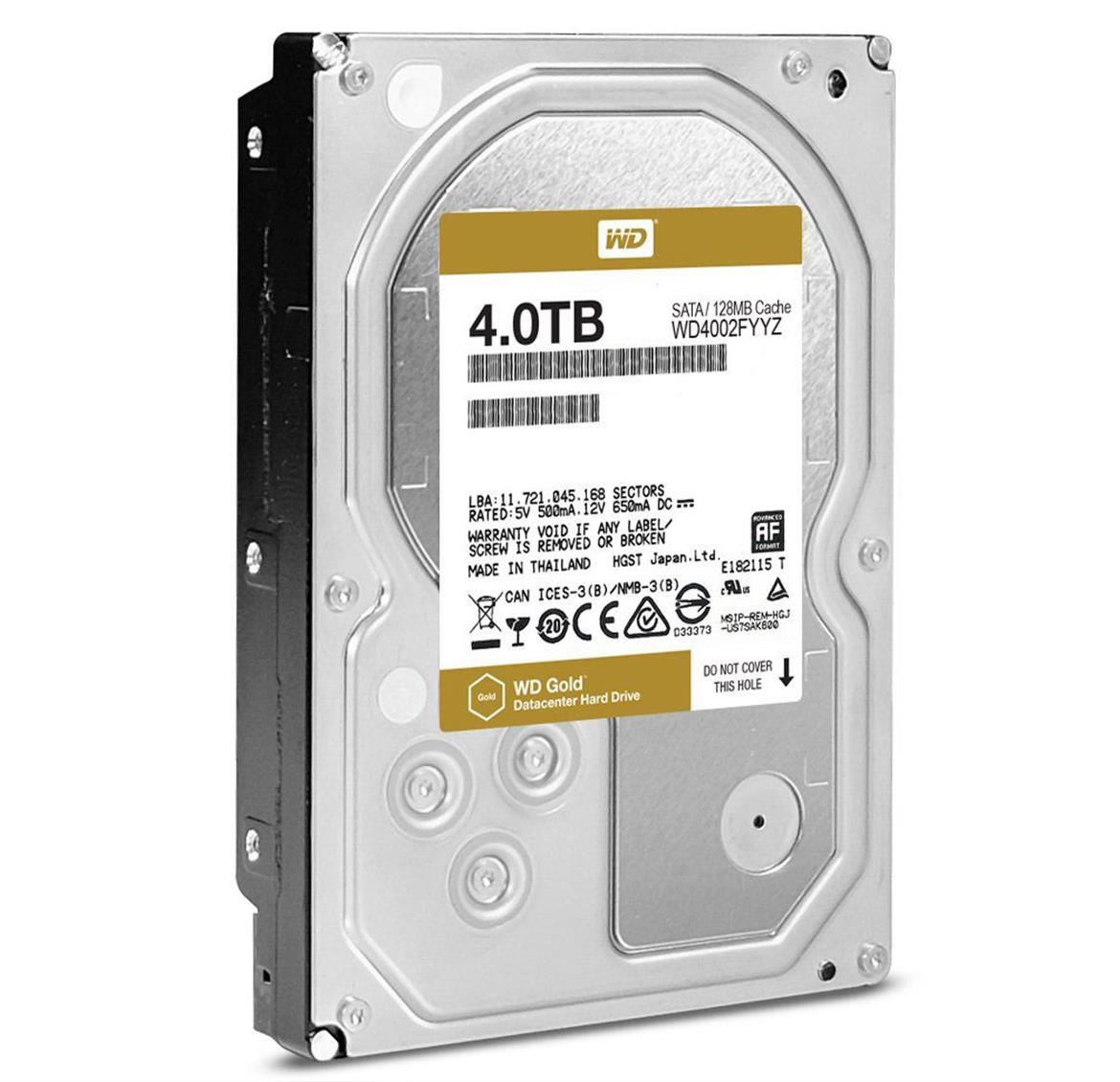 Western Digital Takes Datacenter Honors With WD Gold HelioSeal Hard Drives