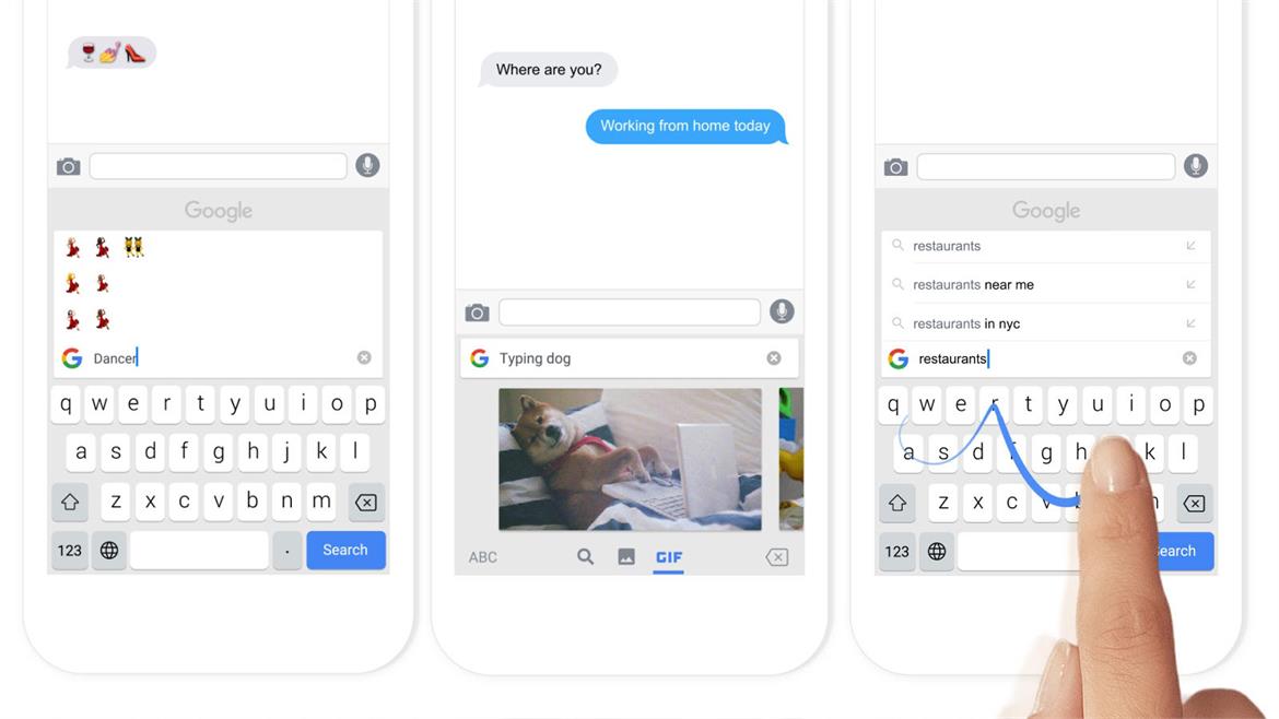 Google Gboard Keyboard For iPhone Has Its Own Built-in Search Box