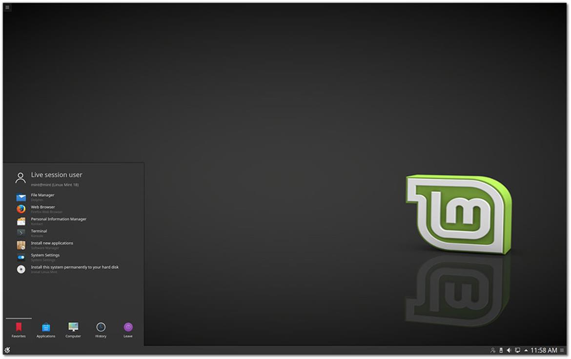 Linux Mint Rounds Out 18 'Sarah' Releases With Beta KDE Edition