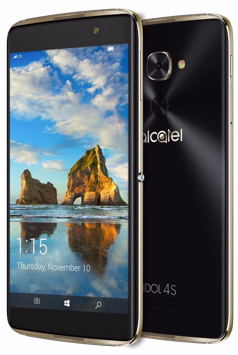 Microsoft And T-Mobile Announce $470 Alcatel Idol 4S Windows 10 Mobile VR Flagship