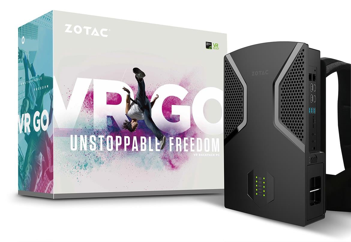 Zotac VR GO Backpack PC Houses Burly Intel Core i7 And GeForce GTX 1070 Power