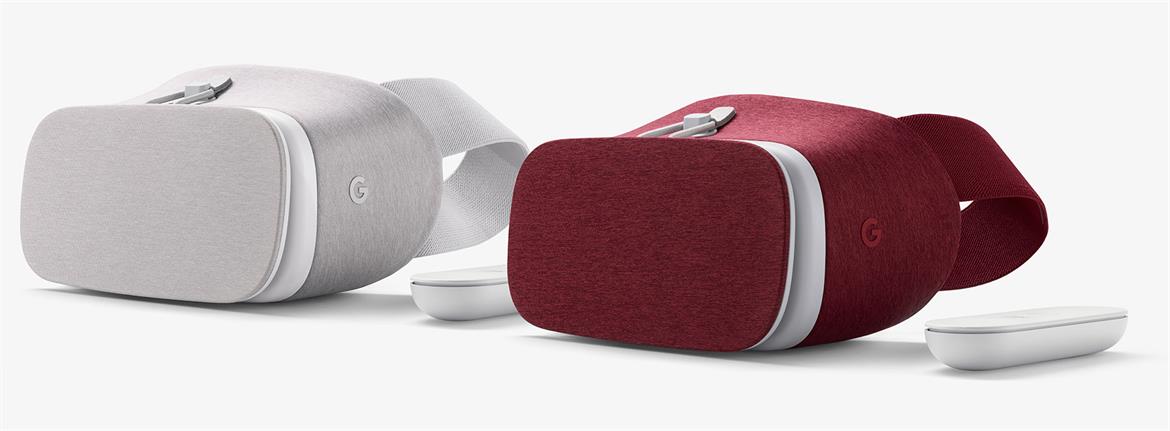 Google Daydream View VR Headset Now Shipping In Crimson And Snow, New Daydream Apps Await