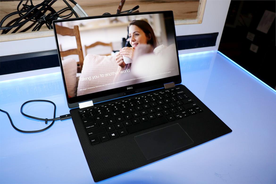 Hands On With Dell's XPS 13 2-in-1 Convertible At CES 2017