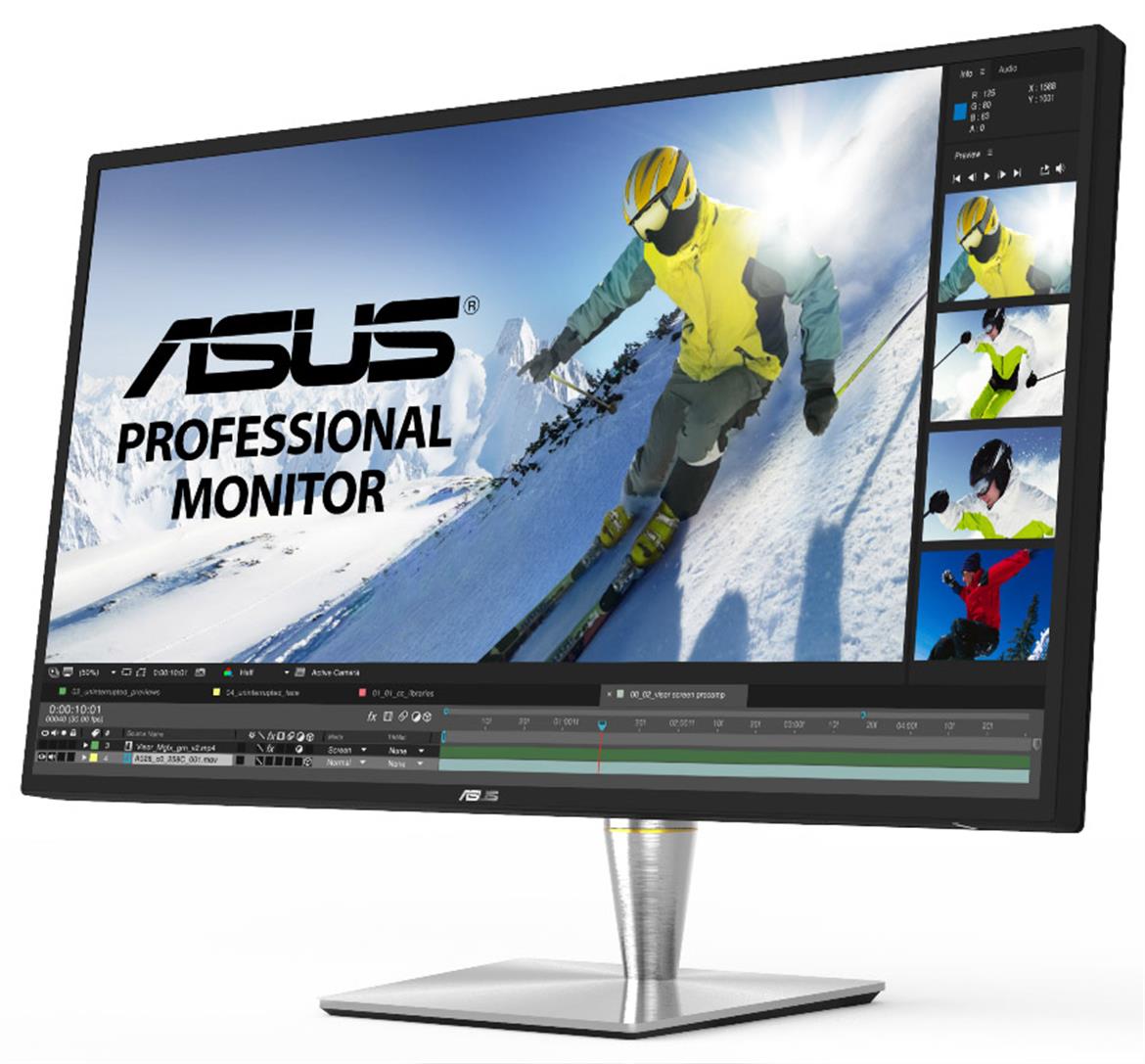 ASUS Shines With 32-inch ProArt PA32U HDR And 38-inch Designo Curve MX38VQ Monitors