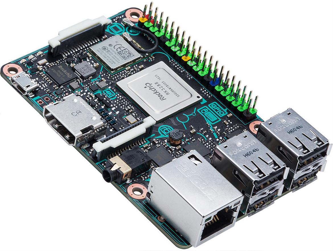 ASUS Unveils Tinker Board, Rockchip Powered Raspberry Pi 3 Competitor With Nearly 2X The Horsepower